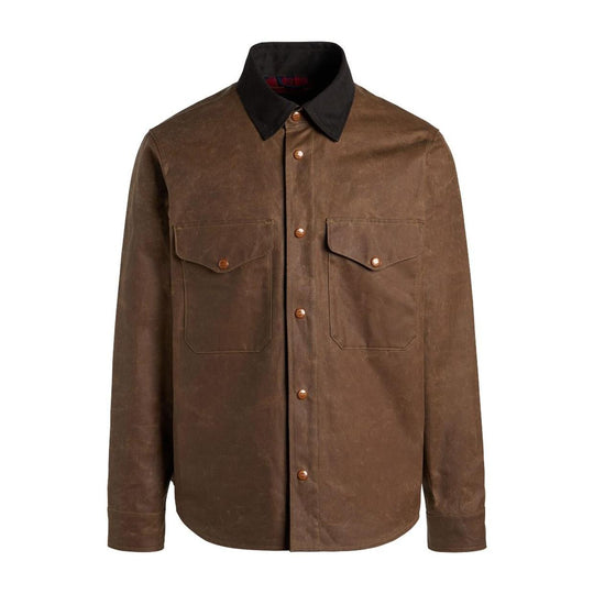 Overshirt Uomo Manifattura Ceccarelli Heavy Shirt Marrone