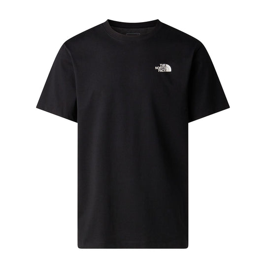 T-Shirt Uomo The North Face M Vertical Logo Nero