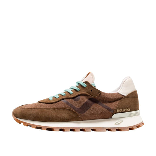 Sneakers Uomo Nomap Society Veloce Washed Tabacco