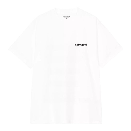 T-Shirt Uomo Carhartt Wip S/S Archive Lines Bianco