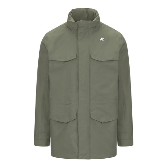 Giubbino Uomo K-Way Manuel Ottoman Verde