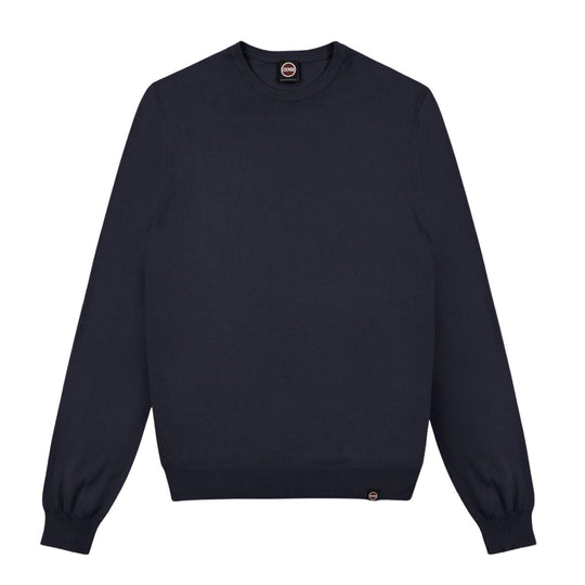 Maglione Uomo Colmar Girocollo Délavé Blu Navy