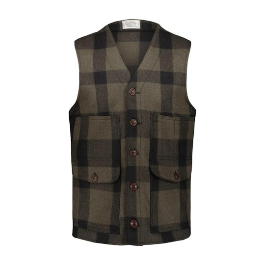 Gilet Uomo Chesapeake's Oregon Verde/Nero