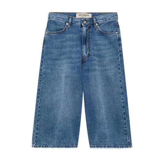 Bermuda Donna Roy Roger'S Berm Kaori Denim Chiaro