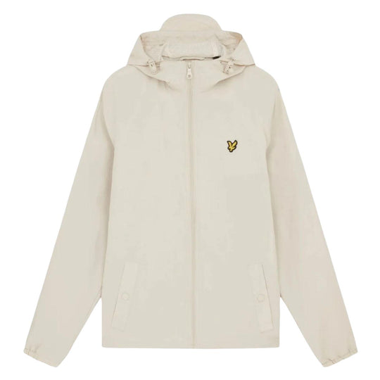 Men's Jacket Lyle & Scott Full Zip Beige