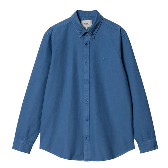 Carhartt WIP Men's L/S Bolton Shirt Blue