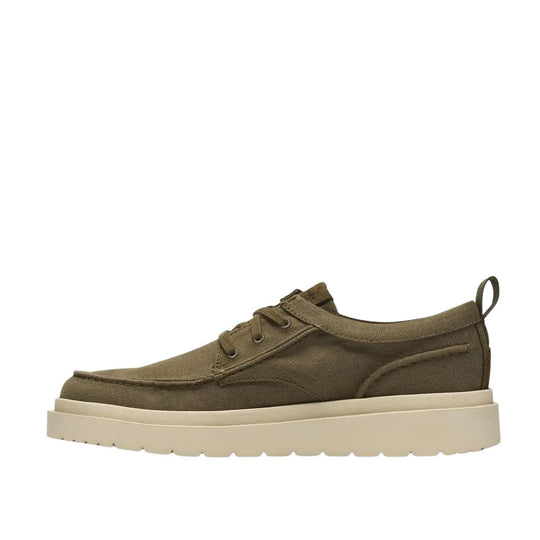 Scarpe Uomo Clarks Polden Moc Verde