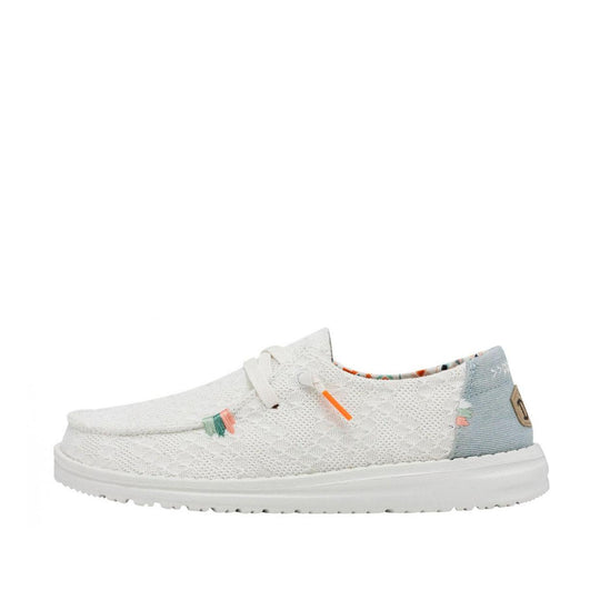 Scarpe Donna Hey Dude Wendy Boho W Bianco