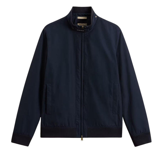 Giubbino Uomo Woolrich Lewis Bomber Bllu