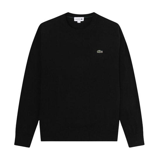 Maglione Uomo Lacoste Logo Nero