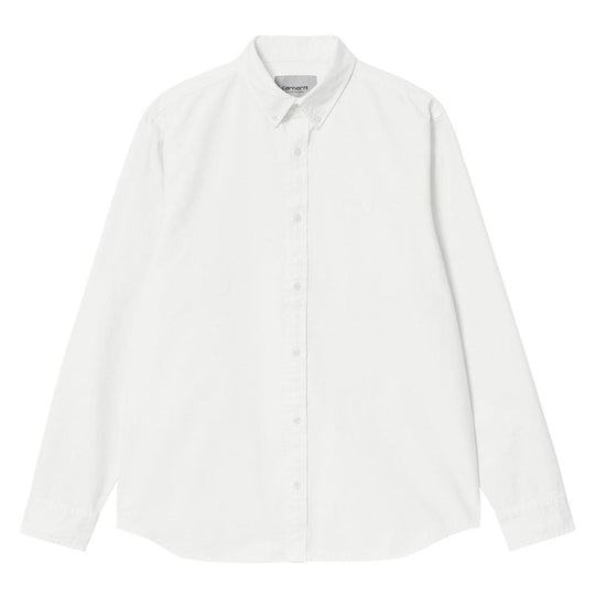 Camicia Uomo Carhartt WIP L/S Bolton Bianco