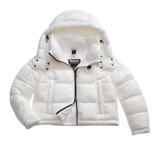 Giubbetto Donna Blauer Micro Rip Gloria Bianco