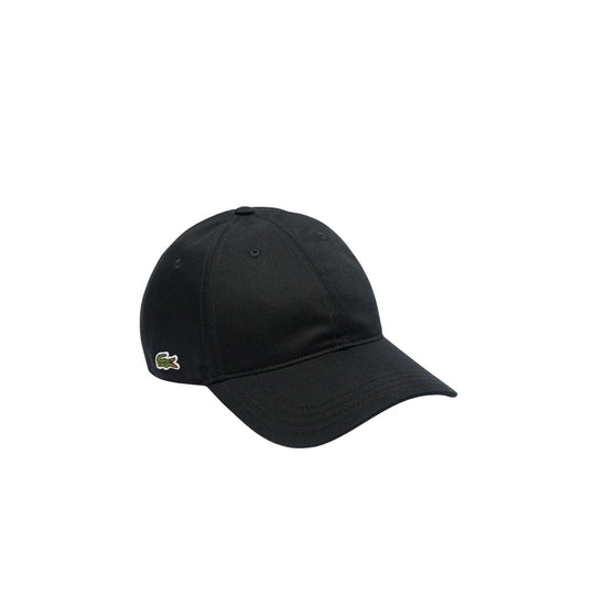 Herrenmütze Lacoste Twill Schwarz