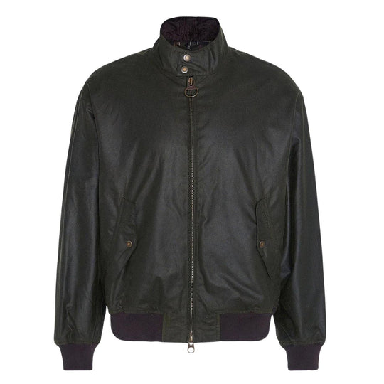 Giubbino Uomo Barbour x Baracuta Harrington MA-1 Verde