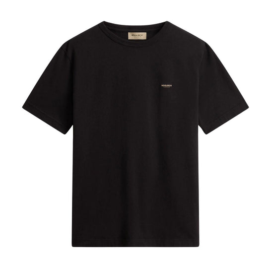 T-Shirt Uomo Woolrich Cotton Logo Grigio