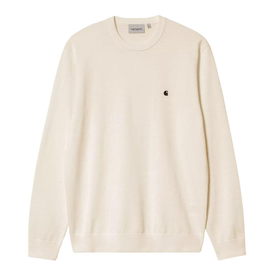 Maglia Uomo Carhartt Wip L/S Madison Sweater Panna