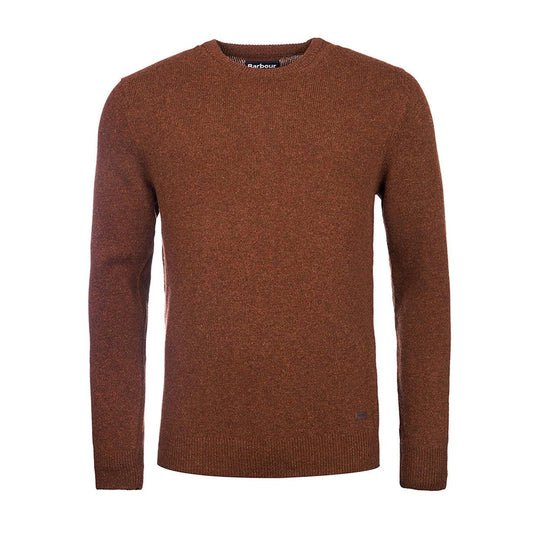 Maglione Uomo Barbour Essential Patch Tabacco