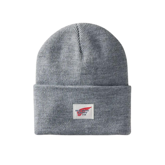 Cappello Red Wing Logo Knit Beanie Grigio