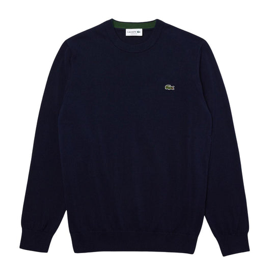 Maglione Uomo Lacoste Girocollo Blu