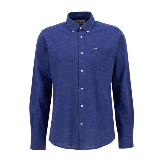 Men's Barbour Nelson Shirt Blue