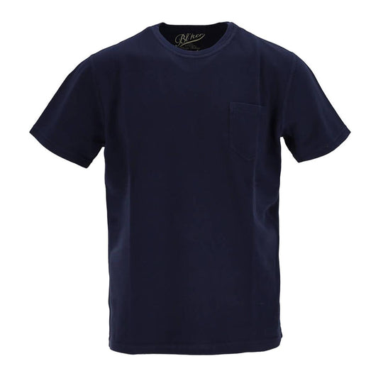 T-Shirt Herren Bl'ker Orchard Piquet Blau Navy