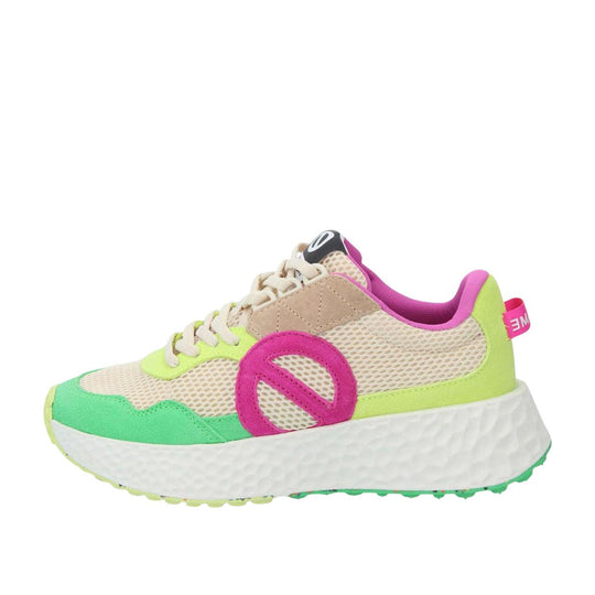Sneakers Donna No Name Carter Jogger Verde / Giallo / Multicolor