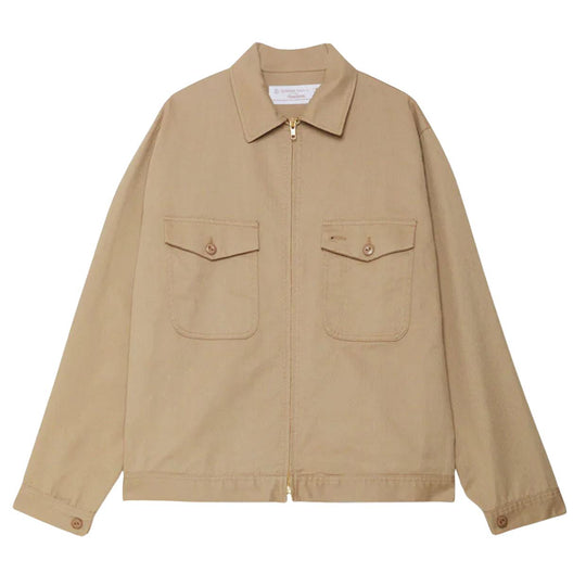 Giubbino Uomo Universal Overall Zip Up Beige