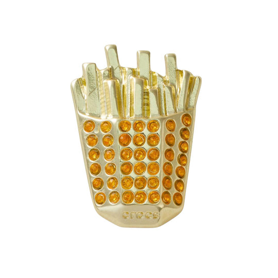 Jibbitz Crocs Gold Pommes Frites