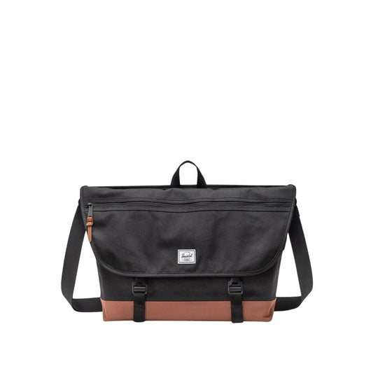 Borsa Herschel Cove Messenger Nero / Marrone