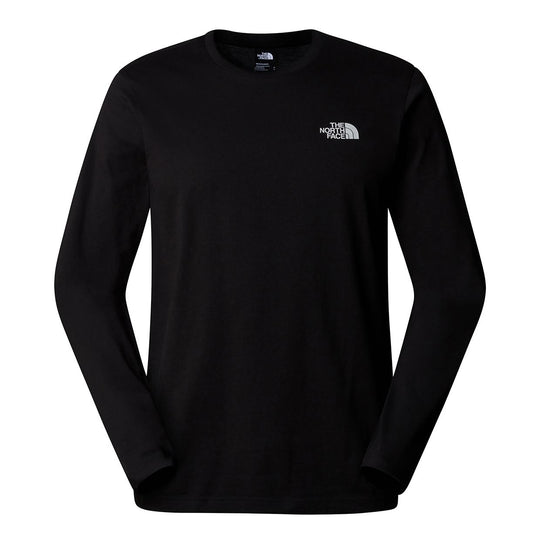 T-shirt Uomo Maniche Lunghe The North Face Simple Dome Nero