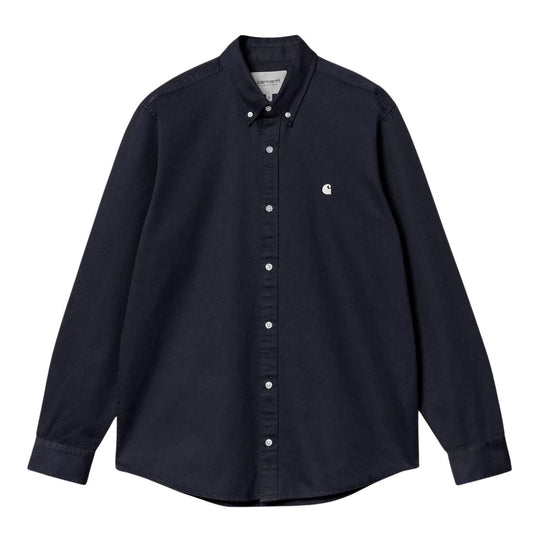 Camicia Uomo Carhartt L/S Madison Blu