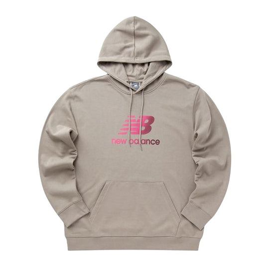 Men's Sweatshirt New Balance Sports Essentials Gradient Logo Taupe