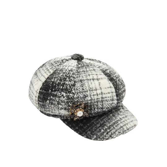 Cappello Donna LIU-JO Captain Nero/Panna/Grigio
