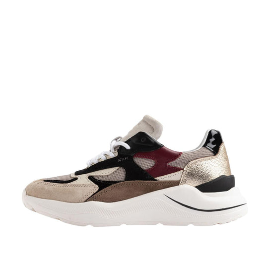 Scarpe Donna D.A.T.E. Fuga Dragon Beige/Nero
