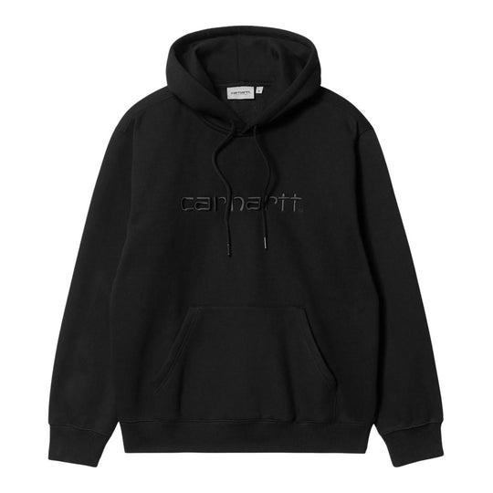 Felpa Uomo Carhartt Hooded Sweatshirt Nero
