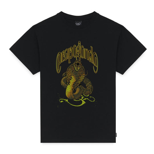 T-shirt Uomo Propaganda Reptile Nero