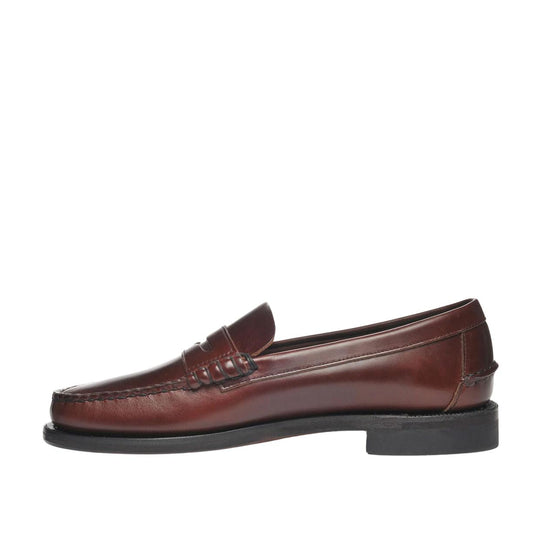 Mocassini Uomo Sebago Classic Dan Waxy Marrone