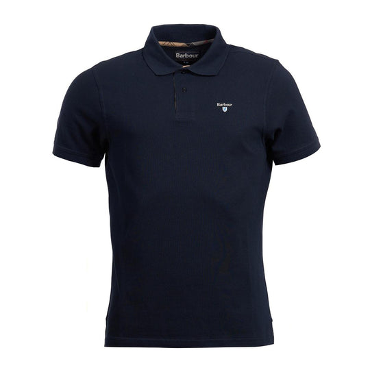 Heren polo Barbour Blauw