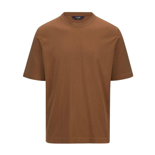 Men's T-shirt K-Way Combe Brown