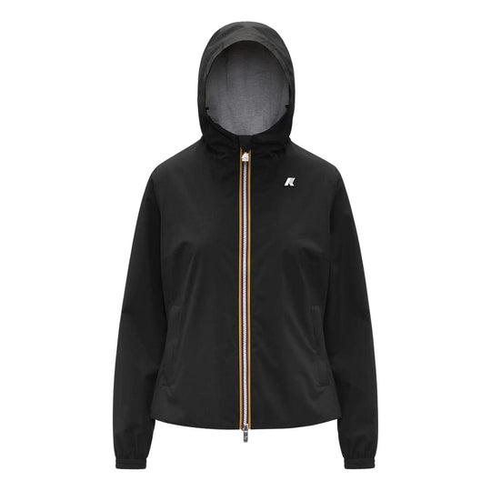 Giubbino Donna K-Way Lil 2.0 Stretch Poly Jersey Nero