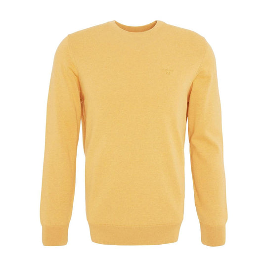 Maglione Uomo Barbour Cotone Pima Giallo