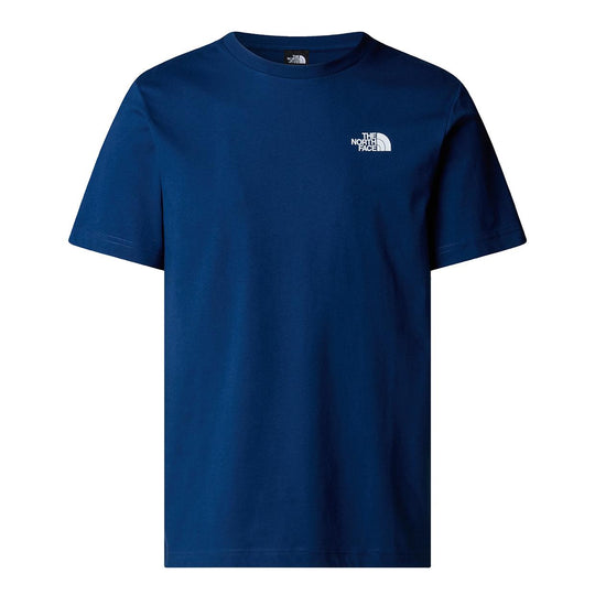 T-shirt Herren The North Face Redbox Blau / Weiß