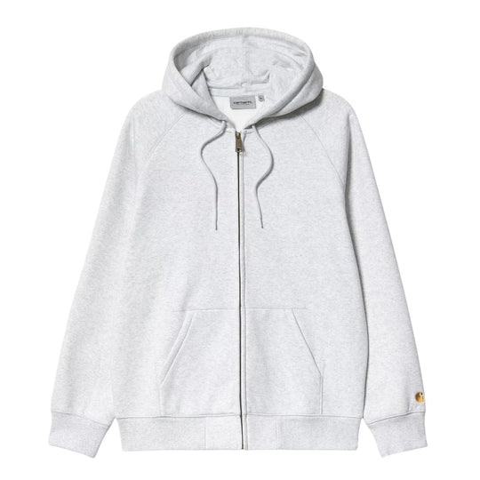 Felpa Uomo Carhartt WIP Hooded Chase Grigio