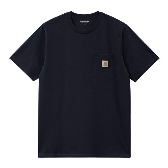T-shirt Uomo Carhartt WIP S/S Pocket Blu Scuro