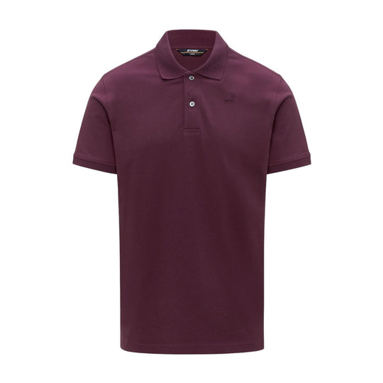 Polo Uomo K-Way Amede Pique Viola