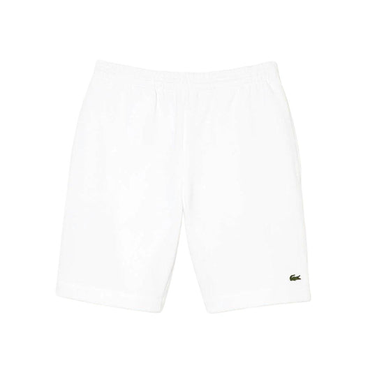 Men's Lacoste Fleece Bermuda Shorts White