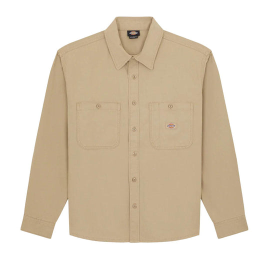 Camicia Uomo Dickies Shirt L/S Kaki