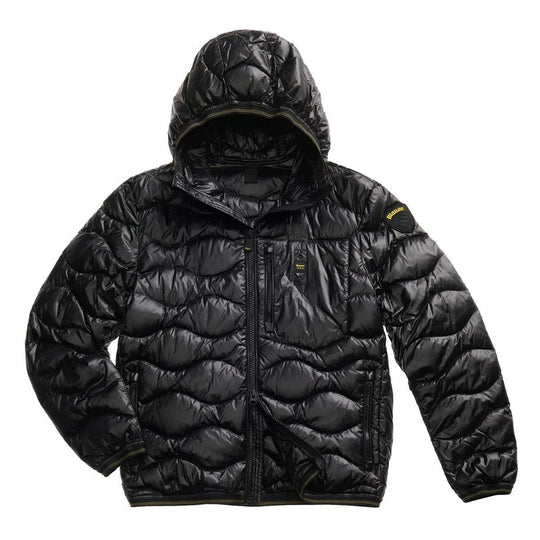 Piumino Uomo Blauer Wave Bomber Hd Nero