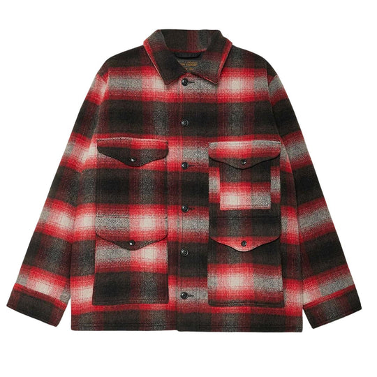 Giubbino Uomo Filson Knitted Cruiser Rosso/Nero