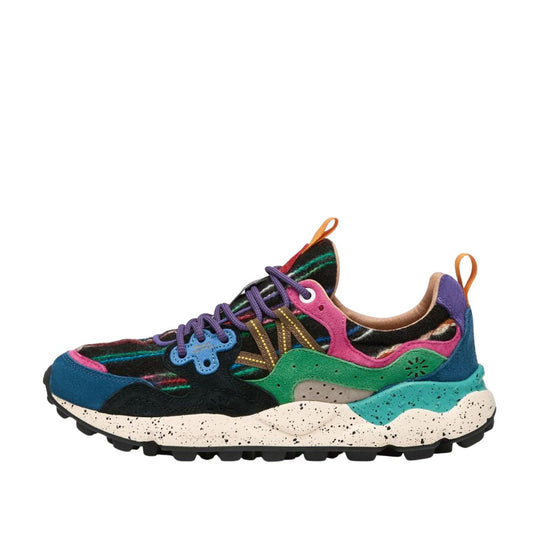 Sneakers Donna Flower Mountain Yamano 3 Navy Multicolor